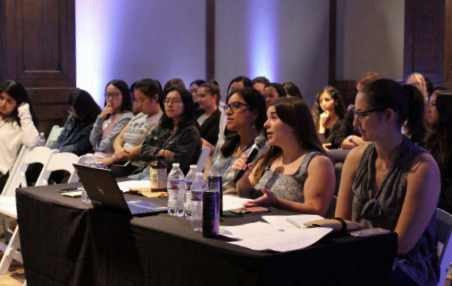 Audience at a Break to Make presentation