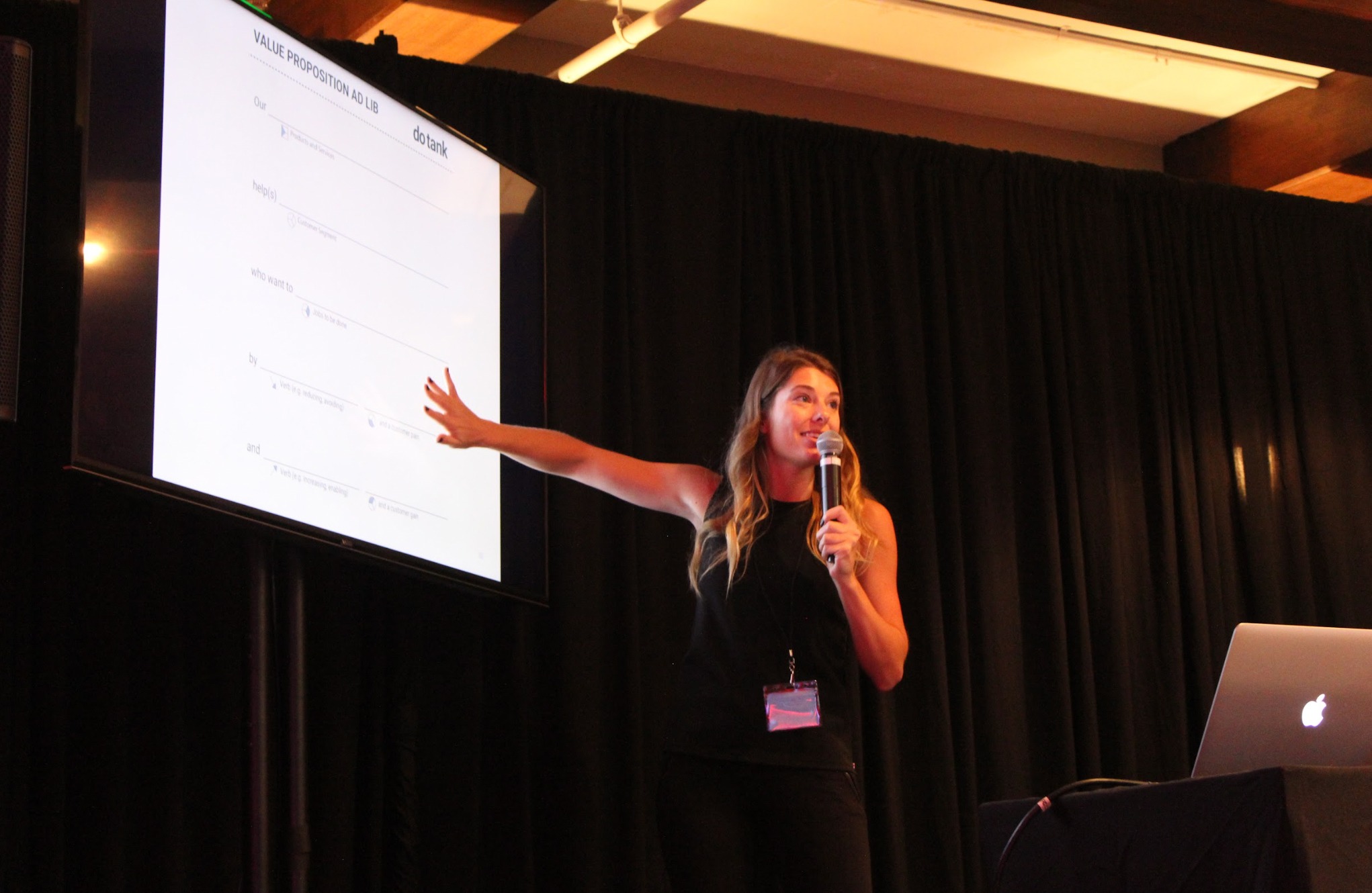 Presenter at Break to Make event